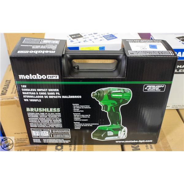 BRAND NEW METABO HPT 18V CORDLESS IMPACT DRIVER