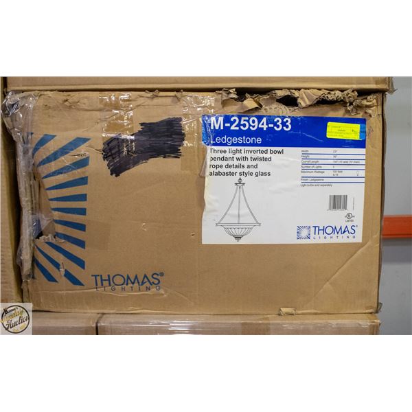 THOMAS LIGHTING M-2594-33 CHANDELIER - NEW
