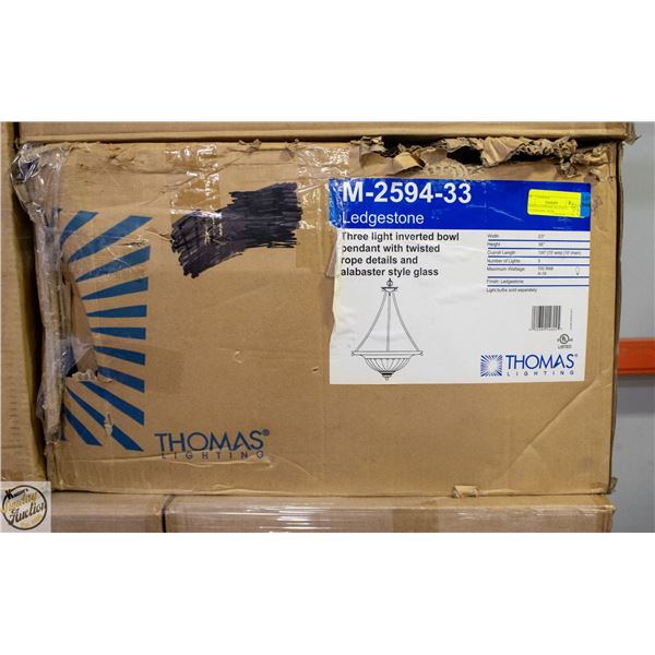 THOMAS LIGHTING M-2594-33 CHANDELIER - NEW