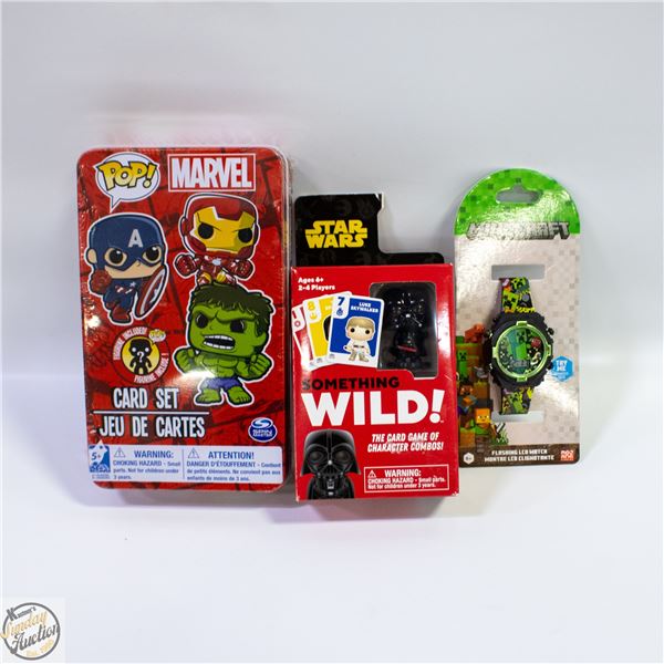 SEALED/NEW 3 KIDS ITEMS MARVEL