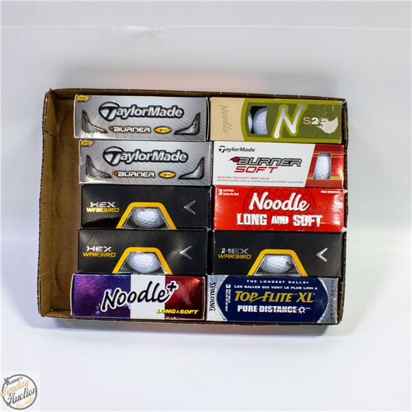 LOT OF 30 GOLF BALLS (UNUSED)