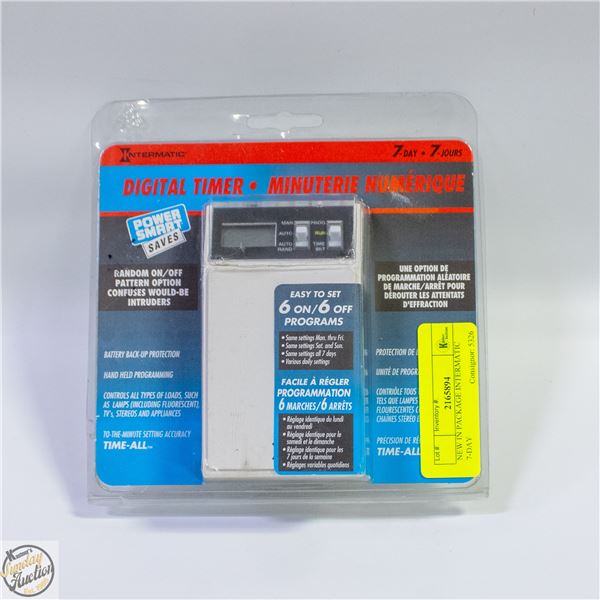 NEW IN PACKAGE INTERMATIC 7-DAY