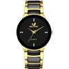 Image 1 : NEW ORLANDO BLACK GOLDEN LUXURY WATCH