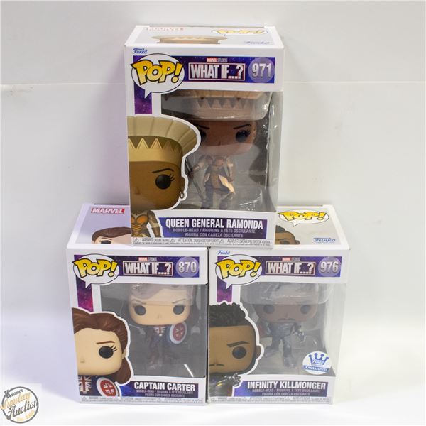 MARVEL WHAT IF FUNKO LOT