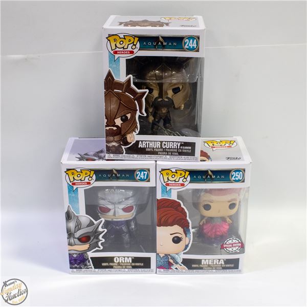 AQUAMAN FUNKO LOT