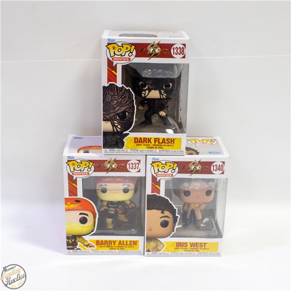 THE FLASH FUNKO LOT