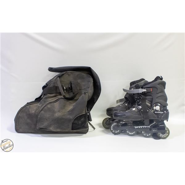 KOHO PRO INLINE SKATES IN BAG SIZE 10 MENS