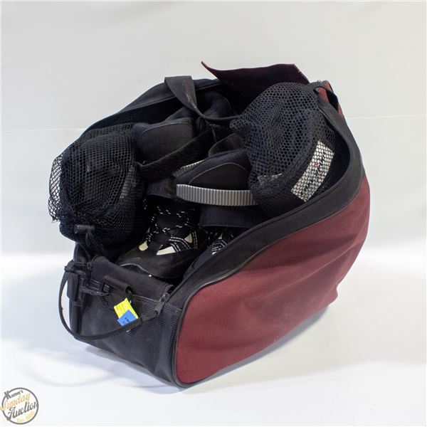 KOHO PRO INLINE SKATES WITH PADS IN BAG SIZE 10 ME