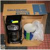 Image 1 : CUISINART COFFEE MAKER + ASSORTED