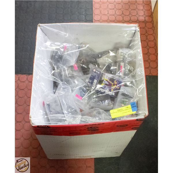 BOX LOT OF 100 MARVEL HERO CLIX