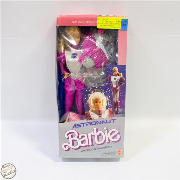 SEALED BARBIE ASTRONAUT BY MATTEL 1985 12" HIGH