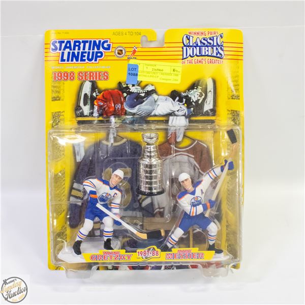 SEALED GRETZKY + MESSIER 1988 STARTING LINE-UP