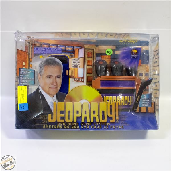 JEOPARDY DVD HOME GAME SYSTEM