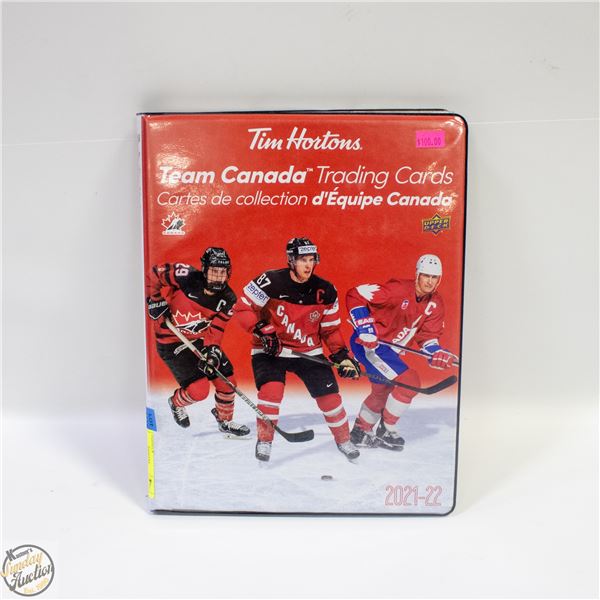 TIM HORTONS 2021-22 TEAM CANADA COLLECTOR SET