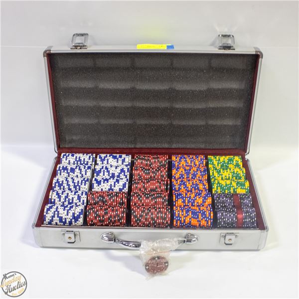 NEW 500 PCS POKER SET 11.5G HEAVY WEIGHT