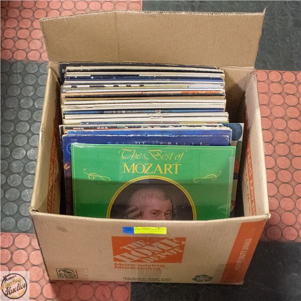 30 RECORD ALBUMS, ASSORTED.