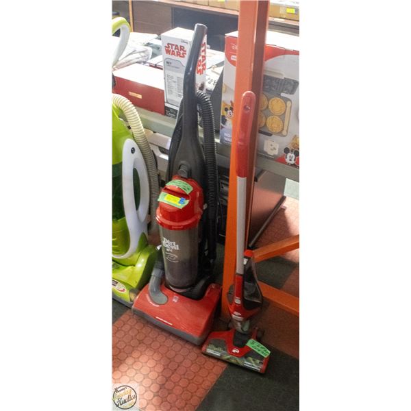 DIRT DEVIL FEATHERLITE 115V+2ND BATTERY