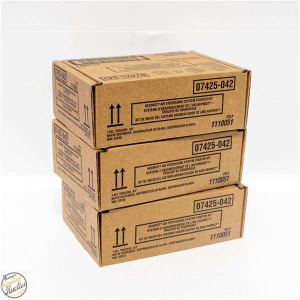 3 BOXES ECOLAB AROMIST AIR FRESHENING SYSTEMS NEW