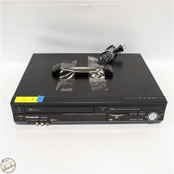 PANASONIC VHS/DVD PLAYER MODEL DMR-EZ48V