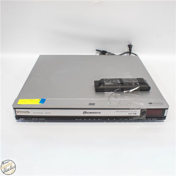 PANASONIC DVD PLAYER MODEL DVD-F65
