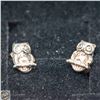 Image 1 : OWL THEMED SILVER 925 EARRINGS
