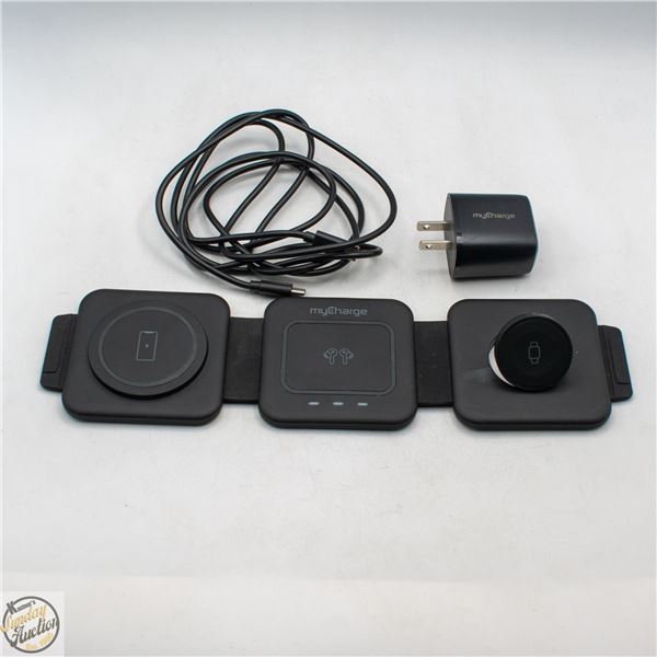 MY CHARGE 3 IN 1 FOLDING WIRELESS CHARGING PAD