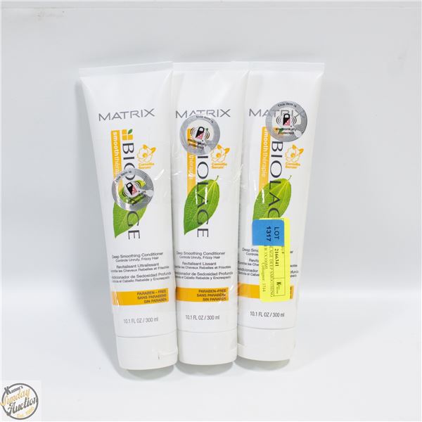 MATRIX BIOLAGE DEEP SMOOTHING CONDITIONER 3X300ML