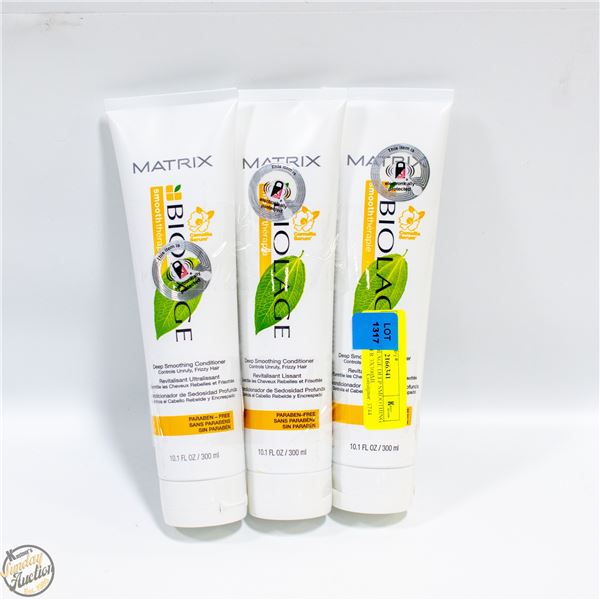 MATRIX BIOLAGE DEEP SMOOTHING CONDITIONER 3X300ML
