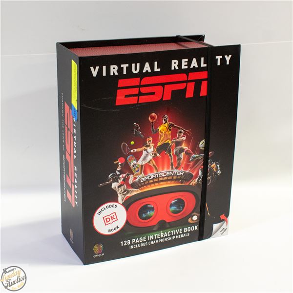 ESPN VIRTUAL REALITY INTERACTIVE BOOK W/ GLASSES