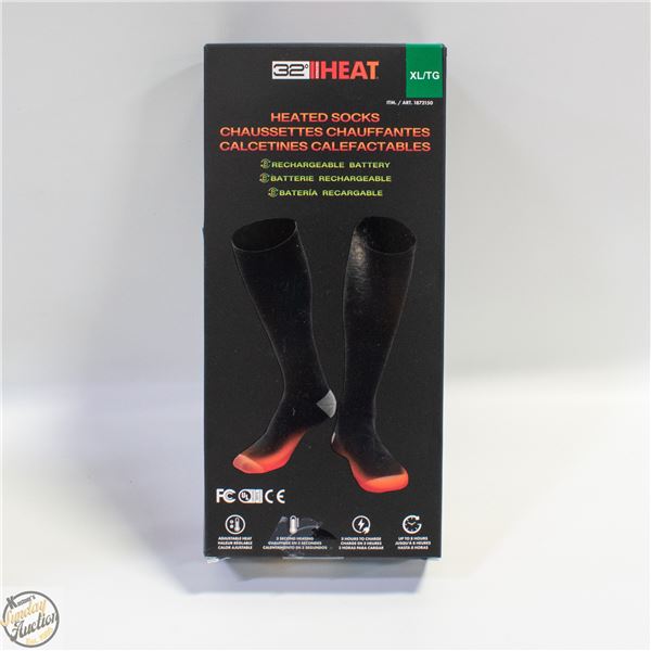 NEW 32 HEAT HEATED VEST, SIZE XL, 10000 MAH