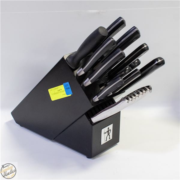 J.A. HENCKELS 14 PC KNIFE SET