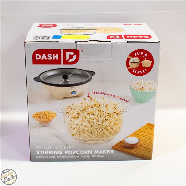 DASH SMARTSTORE STIRRING POPCORN MAKER