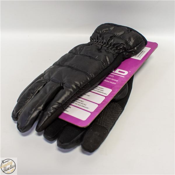 NEW HEAD WOMEN'S WATERPROOF HYPRID GLOVES, L