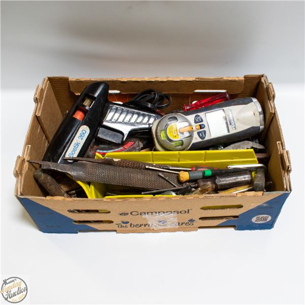 TRAY OF 70+ SHOP ITEMS