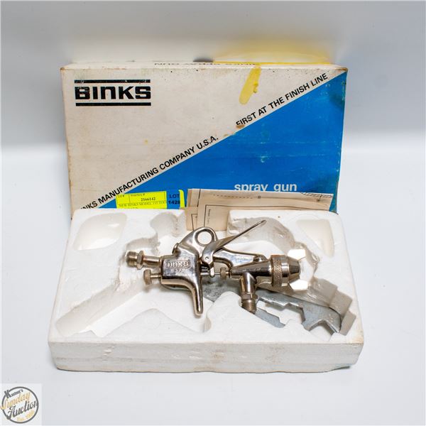 NEW BINKS MODEL 115 TOUCHUP PAINT GUN