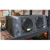Image 1 : LOT OF 2 PICKUP TRUCK SPEAKER BOXES