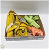 Image 1 : BOX OF RATCHET STRAPS 2 MEDIUM 3 SMALL