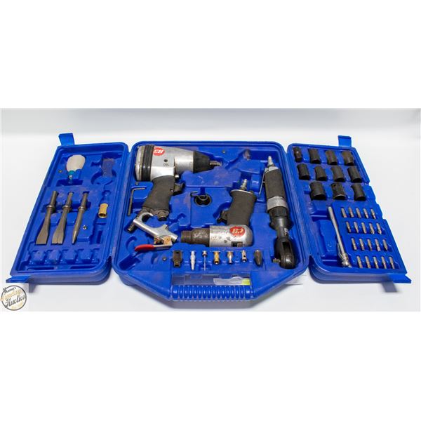 CAMPBELL HAUSFELD AIR IMPACT SET IN BLUE CASE