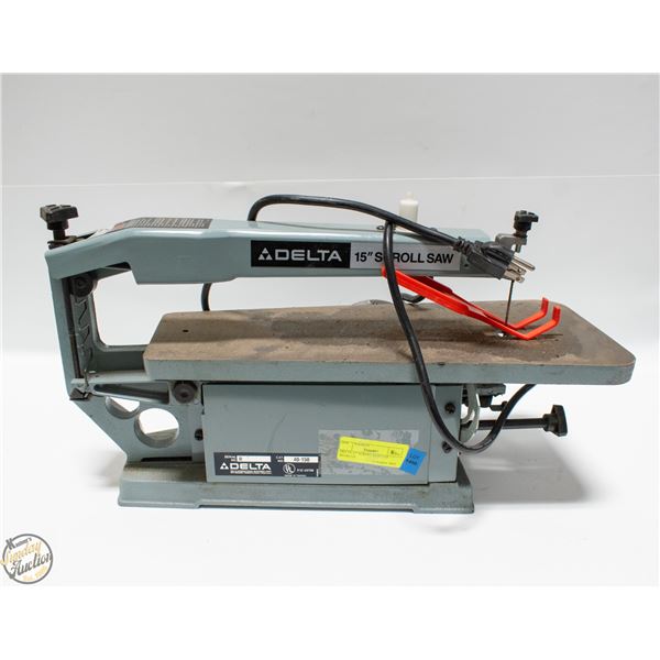 DELTA 15" SCROLL SAW CAT NO:40-150