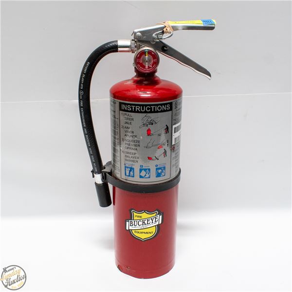 FULLY CHARGED 5LB FIRE EXTINGUISHER