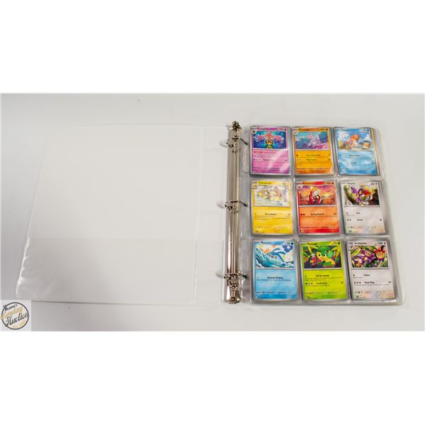 BINDER OF POKEMON CARDS