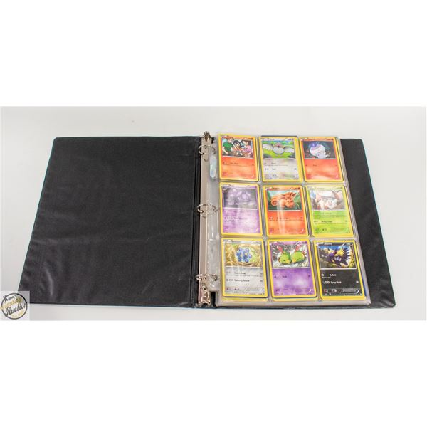 BINDER OF POKEMON CARDS