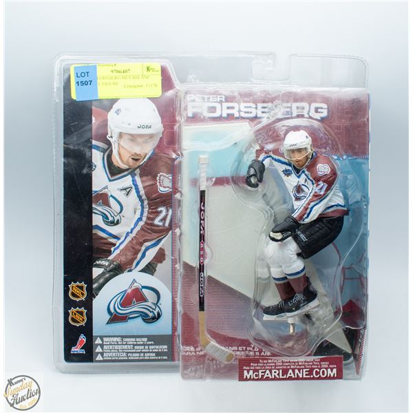 PETER FORSBERG MCFARLANE HOCKEY FIGURE