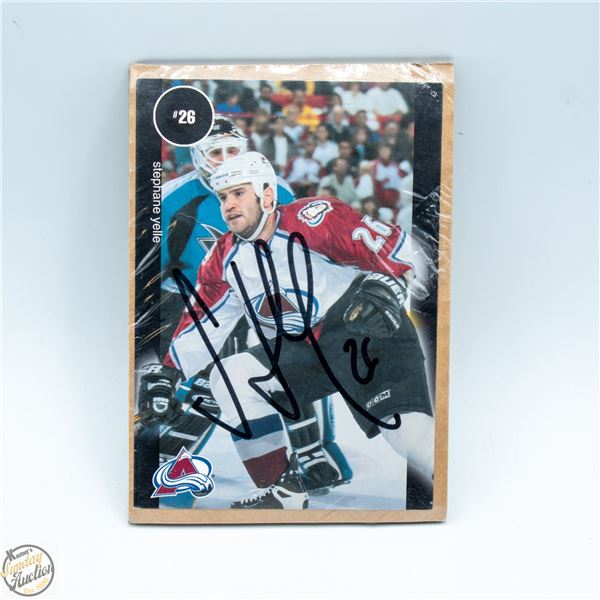 STEPHANE YELLE SIGNED PICTURE UNAUTHENTICATED