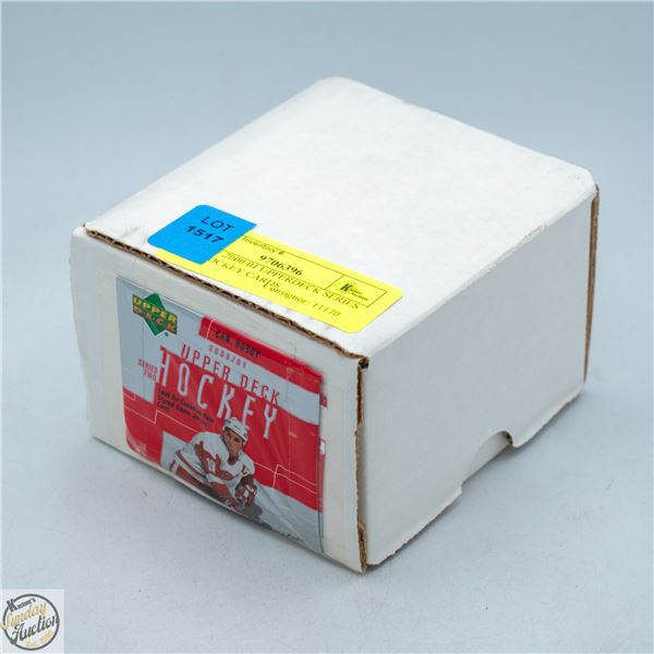 BOX OF 2000/01 UPPERDECK SERIES TWO HOCKEY CARDS