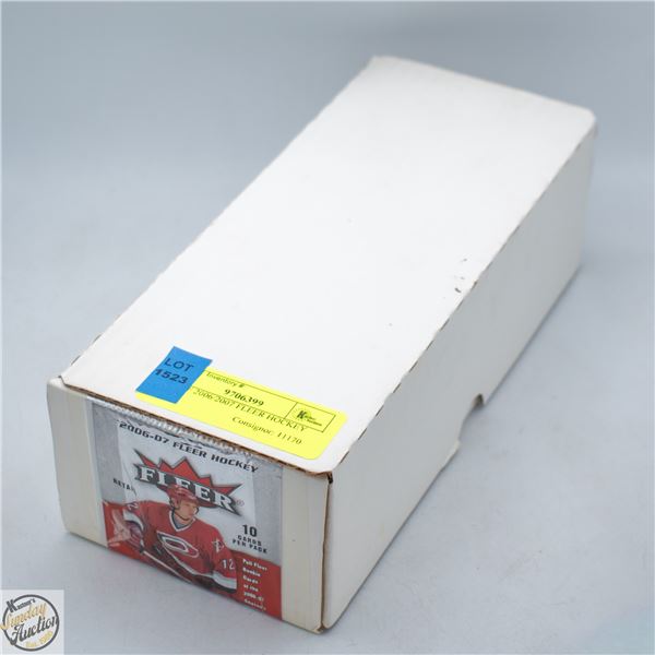 BOX OF 2006/2007 FLEER HOCKEY CARDS