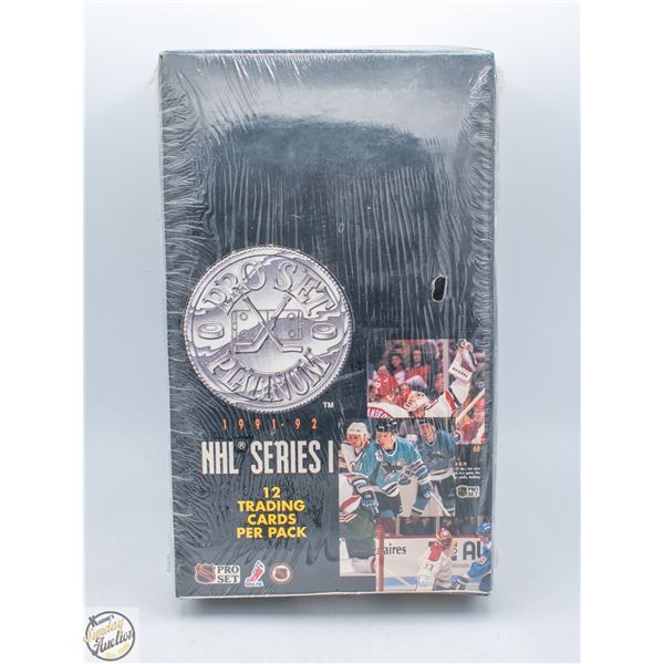 SEALED 1991 NHL PROSET PLATINUM HOBBY BOX