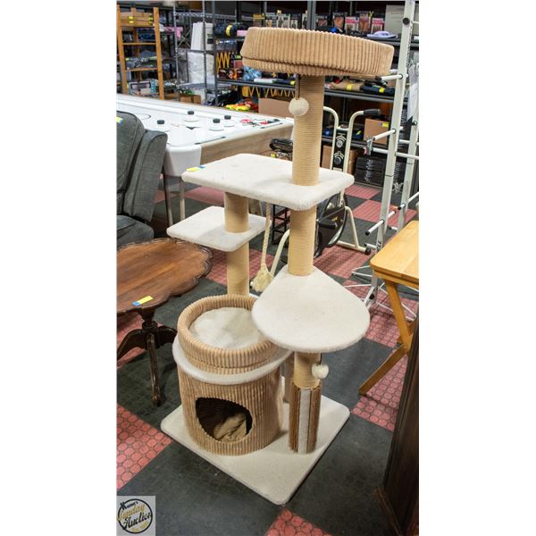 CATRY CAT TREE ALL IN ONE CAT TREE H-53"