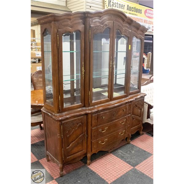 STANLEY CHINA CABINET WITH INSTRUCTIONS