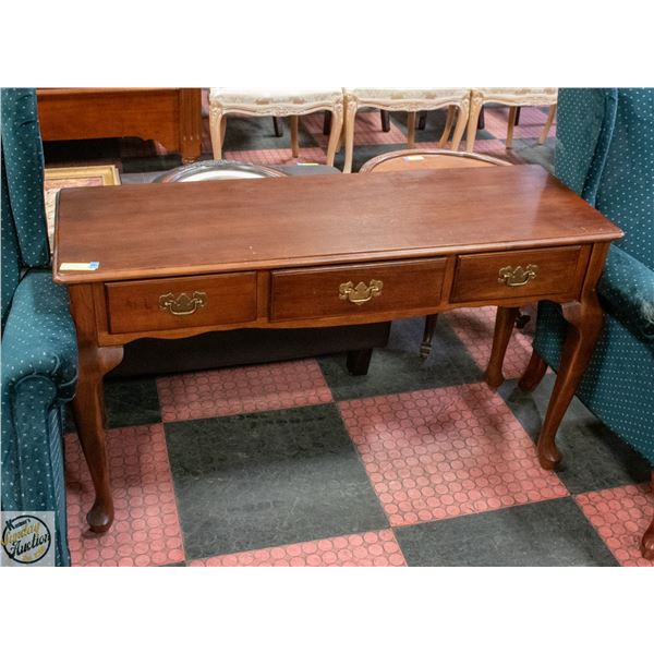 WOOD SIDEBOARD TABLE WITH 1 DRAWER